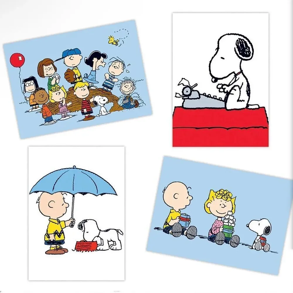 New in box Snoppy & friends Cards include 20 cards & envelopes in 4 designs